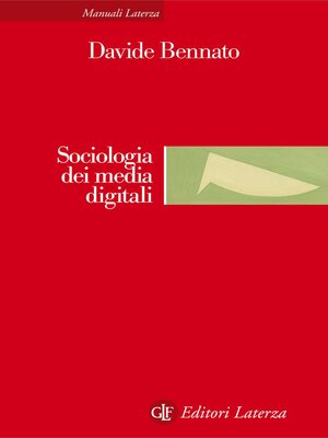 cover image of Sociologia dei media digitali